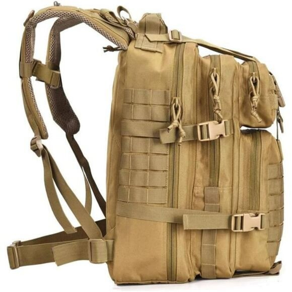 Tactical Military Backpack Molle Assault Pack Hiking Camping Hunting Rucksack - Picture 3 of 8